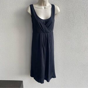 Eileen Fisher 100% Silk Dress with slip size Large